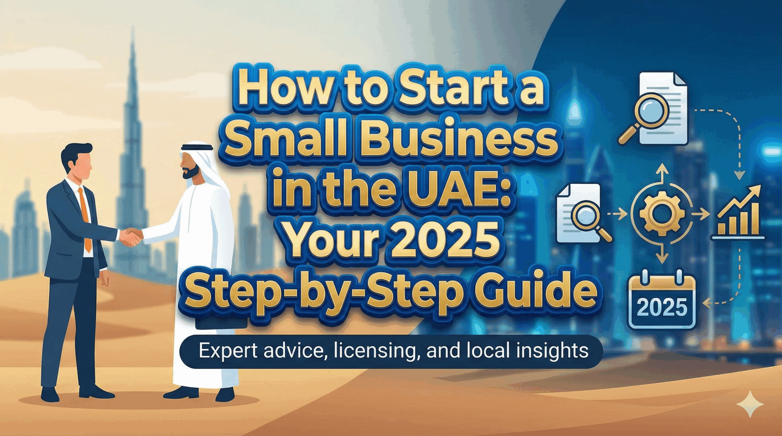 How to Start a Small Business in the UAE: Your 2025 Step-by-Step Guide